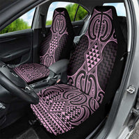 Mawhero Maori Ta Moko Poutama Art Car Seat Cover