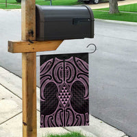 Mawhero Maori Ta Moko Poutama Art Garden Flag