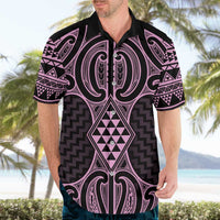 Mawhero Maori Ta Moko Poutama Art Hawaiian Shirt