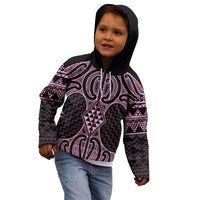 Mawhero Maori Ta Moko Poutama Art Kid Hoodie