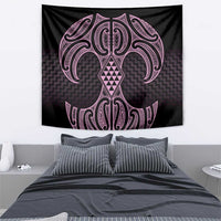 Mawhero Maori Ta Moko Poutama Art Tapestry