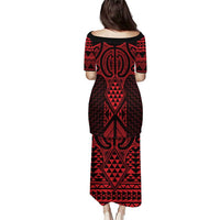 Whero Maori Ta Moko Poutama Art Puletasi