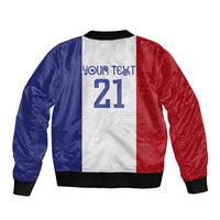 New Zealand Rugby Pacific Personalised Bomber Jacket Maori Style Tribal Tapa Pattern