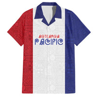 New Zealand Rugby Pacific Personalised Family Matching Off Shoulder Maxi Dress and Hawaiian Shirt Maori Style Tribal Tapa Pattern