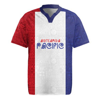 New Zealand Rugby Pacific Personalised Rugby Jersey Maori Style Tribal Tapa Pattern