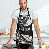 New Zealand Rugby Pacific Personalised Apron All Black Maori Pasifika Fern Pattern - Polynesian Pride