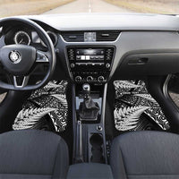 New Zealand Rugby Pacific Personalised Car Mats All Black Maori Pasifika Fern Pattern
