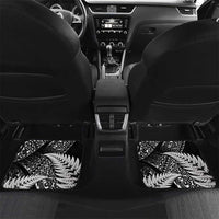 New Zealand Rugby Pacific Personalised Car Mats All Black Maori Pasifika Fern Pattern