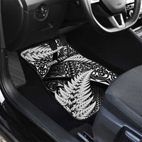 New Zealand Rugby Pacific Personalised Car Mats All Black Maori Pasifika Fern Pattern