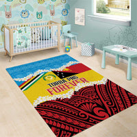 Torba PNG Forever Area Rug Polynesian Sand Art - Polynesian Pride