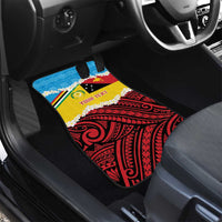 Personalised Torba PNG Forever Car Mats Polynesian Sand Art - Polynesian Pride