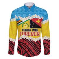 Personalised Torba PNG Forever Family Matching Long Sleeve Bodycon Dress and Hawaiian Shirt Polynesian Sand Art - Polynesian Pride