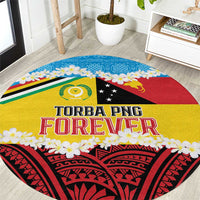 Torba PNG Forever Round Carpet Polynesian Sand Art - Polynesian Pride