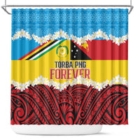 Torba PNG Forever Shower Curtain Polynesian Sand Art - Polynesian Pride