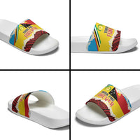 Torba PNG Forever Slide Sandals Polynesian Sand Art - Polynesian Pride