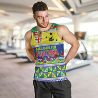 Personalised Malampa Fiji Forever Men Tank Top Tagimoucia Polynesian Sand Drawing - Polynesian Pride