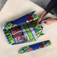 Malampa Fiji Forever Umbrella Tagimoucia Polynesian Sand Drawing LT9 - Polynesian Pride