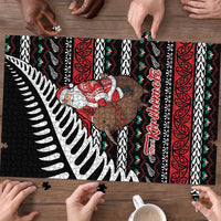 New Zealand Kiwi Santa Christmas Puzzle He Wairua Kirihimete - Polynesian Pride