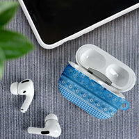 Hawaiian Hibiscus Honu AirPods Case Blue Mele Kalikimaka Palaka Spirit LT9 - Polynesian Pride