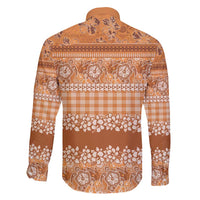 Hawaiian Hibiscus Honu Family Matching Puletasi and Hawaiian Shirt Gold Mele Kalikimaka Palaka Spirit - Polynesian Pride