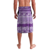 Hawaiian Hibiscus Honu Lavalava Purple Mele Kalikimaka Palaka Spirit - Polynesian Pride