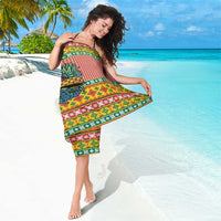 Hawaiian Pineapples Skull Sarong Mele Kalikimaka Palaka Quilt Pattern - Polynesian Pride