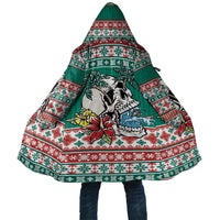 Hawaiian Skull Surfs Cloak Mele Kalikimaka Palaka Quilt Pattern - Polynesian Pride