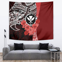 Aloha Vintage Hawaii Tribal Tapestry Red Style LT9 - Polynesian Pride