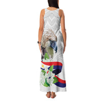 Philippines Eagle and Sampaguita Flowers Family Matching Tank Maxi Dress and Hawaiian Shirt Polynesian Pattern LT9 - Polynesian Pride