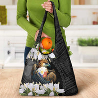 Philippines Eagle with Coat Of Arm Grocery Bag Simple Sampaguita Jasmine