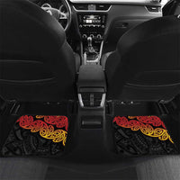 New Zealand Rugby Pacific Custom Car Mats Rangatira Maori Kowhaiwhai Pattern