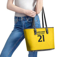 New Zealand Rugby Pacific Custom Leather Tote Bag Hau Awhiowhio Maori Tribal Tattoo