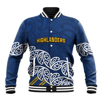 New Zealand Rugby Pacific Custom Baseball Jacket Kahupeka Maori Kowhaiwhai Pattern