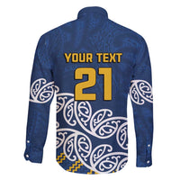 New Zealand Rugby Pacific Custom Family Matching Mermaid Dress and Hawaiian Shirt Kahupeka Maori Kowhaiwhai Pattern