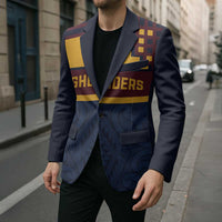 New Zealand Rugby Pacific Custom Blazer Kahupeka Retro 2025 Taniko Motif - Polynesian Pride