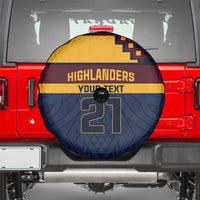 New Zealand Rugby Pacific Custom Spare Tire Cover Kahupeka Retro 2025 Taniko Motif