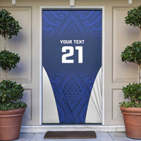 New Zealand Rugby Pacific Custom Door Cover Kahurangi Auckland All Blue - Polynesian Pride