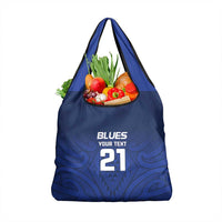 New Zealand Rugby Pacific Custom Grocery Bag Kahurangi Auckland All Blue