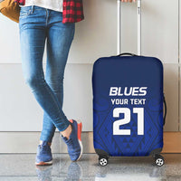 New Zealand Rugby Pacific Custom Luggage Cover Kahurangi Auckland All Blue