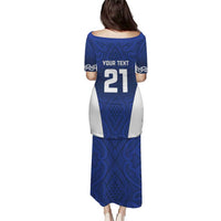 New Zealand Rugby Pacific Custom Puletasi Kahurangi Auckland All Blue