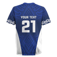 New Zealand Rugby Pacific Custom Rugby Jersey Kahurangi Auckland All Blue