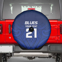New Zealand Rugby Pacific Custom Spare Tire Cover Kahurangi Auckland All Blue