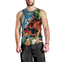 Personalised Hawaii Strong Maui Wildfire Men Tank Top Pray For Lahaina Maui LT9 - Polynesian Pride