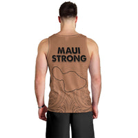 Hawaii Strong Maui Wildfire Men Tank Top No1 LT9 - Polynesian Pride