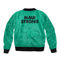 Hawaii Strong Maui Wildfire Bomber Jacket No2 LT9 - Polynesian Pride