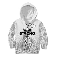 Hawaii Strong Maui Wildfire Kid Hoodie No4 LT9 - Polynesian Pride
