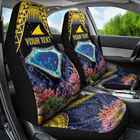 Tokelau Atafu Atoll Personalised Car Seat Cover Pacific Coral Reef Vibe LT9 - Polynesian Pride