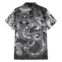 Aotearoa Maori Hei Tiki Family Matching Mermaid Dress and Hawaiian Shirt Kiwikiwi Kowhaiwhai Puhoro Motif
