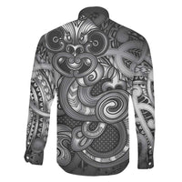Aotearoa Maori Hei Tiki Family Matching Mermaid Dress and Hawaiian Shirt Kiwikiwi Kowhaiwhai Puhoro Motif
