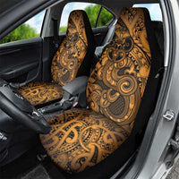 Aotearoa Maori Hei Tiki Car Seat Cover Koura Kowhaiwhai Puhoro Motif